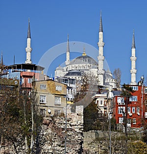 History meets nowadays Ancient ruins of Theodora