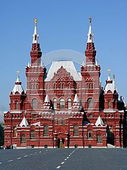 History Museum at Red Suare in Moscow