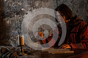 History of scientific knowledge, the concept. A young man in the image of the scientist