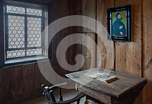 Wartburg Castle Martin Luther`s Room