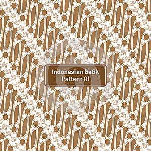 or historycal batik indonesia pattern seamless