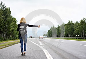 HITCH HIKING