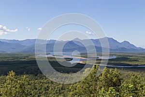 Hitchinbrook Island from Bruce Highway Lookout