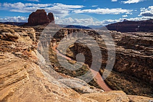 The Hite Crossing Bridge across Colorado River