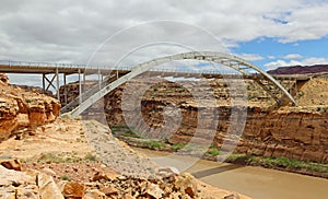 Hite Crossing Bridge over Colorado River