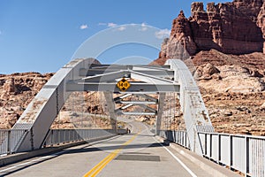 Hite Crossing Bridge in Utah