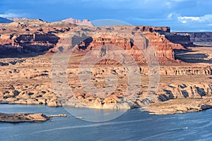 Hite Marina on Colorado River in Glen Canyon National Recreation Area