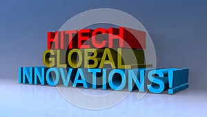 Hitech global innovations on blue