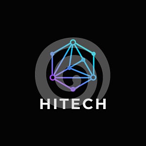 Hitech logo design