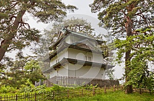 Hitsujisaru Turret of Hirosaki Castle, Hirosaki city, Japan
