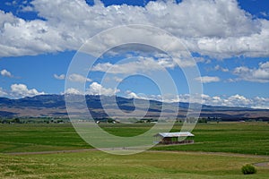 Hitt Mountain above Midvale, Idaho.