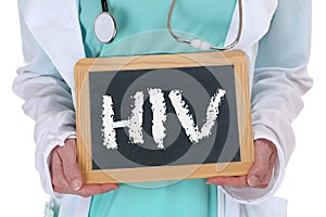 HIV AIDS diagnosis disease ill illness healthy health doctor nurse