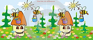 Hive- find 10 differences