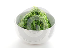 Hiyashi Wakame Chuka or seaweed salad
