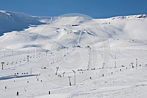 Hlidarfjall skiing area, Akureyri