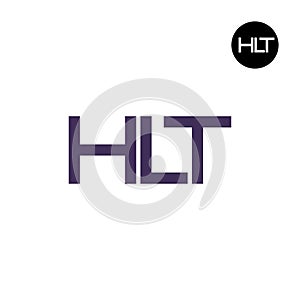 HLT Logo Letter Monogram Design