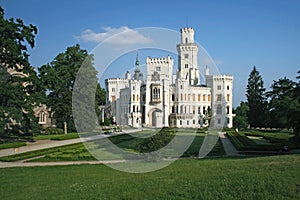 Hluboka nad Vltavou Castle, Czech Republic photo