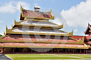 The Hluttaw in Mandalay Palace