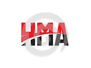 HMA Letter Initial Logo Design Vector Illustration