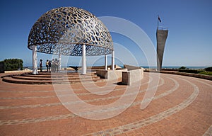 HMAS Sydney Memorial with Ship Bow