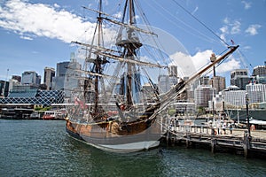 HMB Endeavour replica