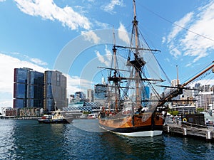 HMB Endeavour Replica, Maritime Museum, Sydney, Australia