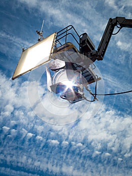 HMI daylight projector hanging II photo