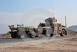 HMMWV Mine Roller