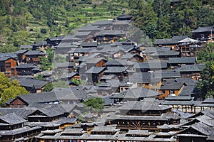 Hmong village photo