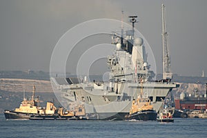 HMS Ark Royal returns home