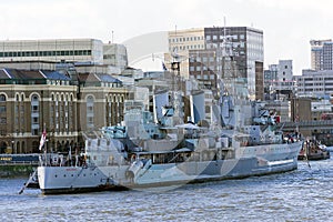 HMS Belfast, London, UK