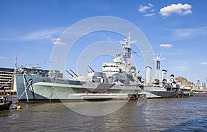 HMS Belfast in London