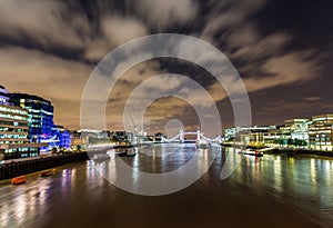 HMS Belfast on River Thames