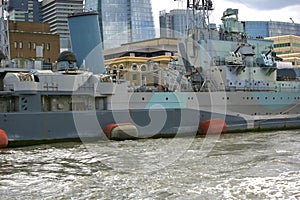 HMS Belfast River Thames
