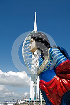 HMS Marlborough Figurehead, Portsmouth photo