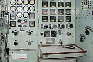 HMS Ocelot Engine Control Room