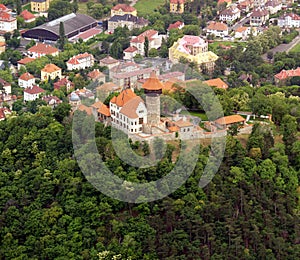 Hnevin castle - fly photo