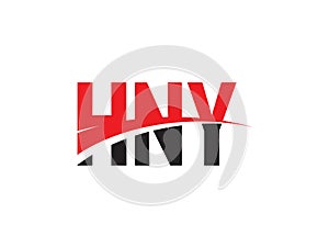 HNY Letter Initial Logo Design Vector Illustration