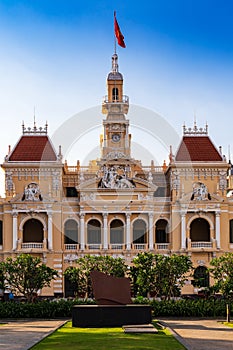 Ho Chi Minh City Saigon City Hall, City People`s Committee Head office, Vietnam