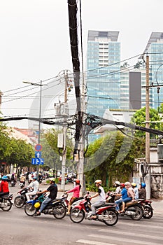 Vietnam, Ho Chi Minh City street