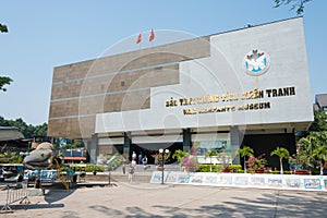 Ho Chi Minh City, Vietnam - Jan 27 2015: War Remnants Museum. a