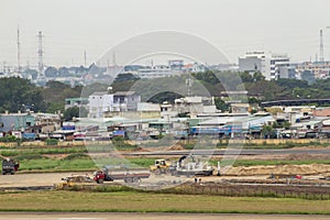 Upgraded Runway At Tan Son Nhat International Airport, Vietnam.