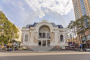 Municipal Theatre or Saigon Opera House in Ho Chi Minh City, Vietnam