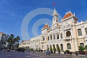 The People`s Committee of Ho Chi Minh City in Ho Chi Minh, Vietnam