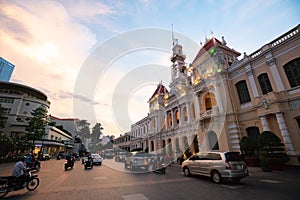 People`s Committee Building Saigon in Ho Chi Minh City