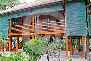 Ho Chi Minhâ€™s Stilt House, Hanoi Vietnam