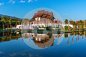 Ho kham luang northern thai style in Royal Flora ratchaphruek in Chiang Mai,Thailand