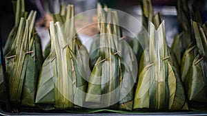 Ho Mok Pla is a traditional Thai dish where fish is seasoned and then wrapped in banana leaves