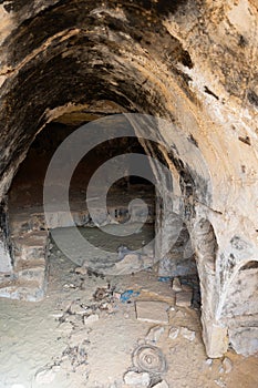 Hoary ruins of Berber Muslim village of Ghomrassen, Tataouine