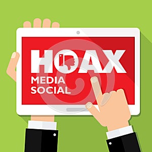 Hoax media social